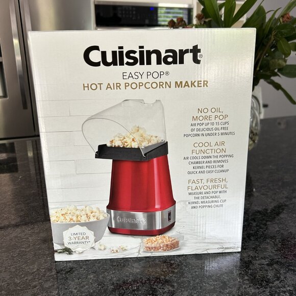 Cuisinart Red Popcorn Maker - Picture 1 of 3